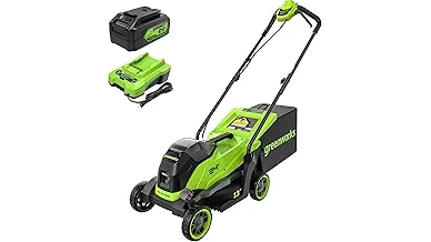 Top 10 Riding Lawn Mower for 1 Acre 1 The image shows a powerful riding lawn mower cutting grass on a suburban lawn.
