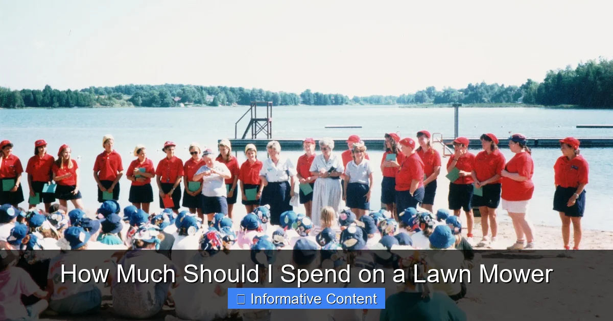 How Much Should I Spend on a Lawn Mower