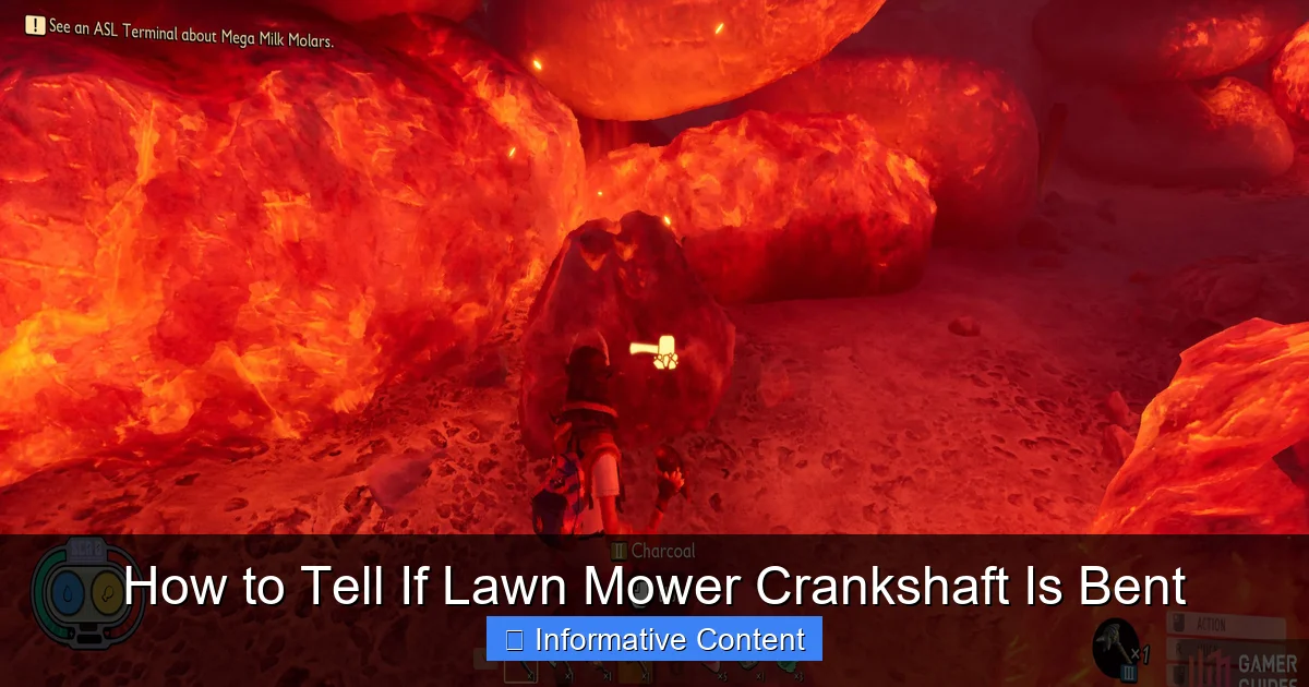How to Tell If Lawn Mower Crankshaft Is Bent