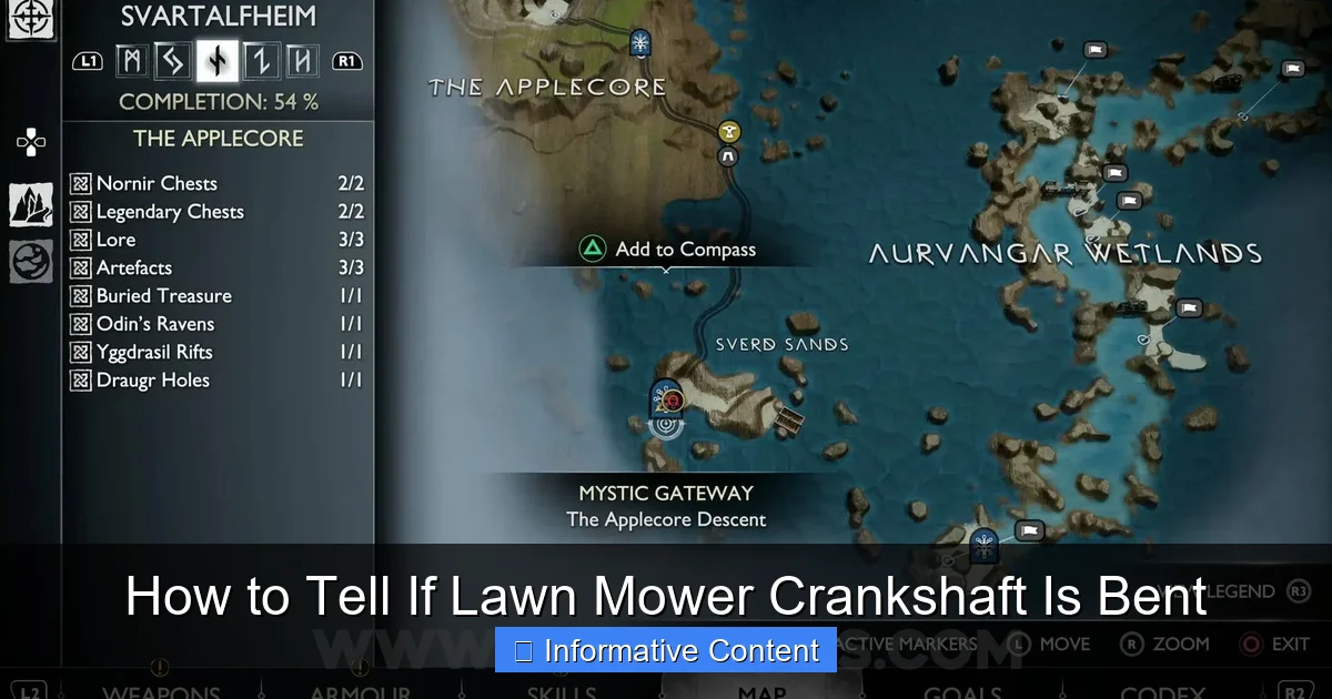 How to Tell If Lawn Mower Crankshaft Is Bent