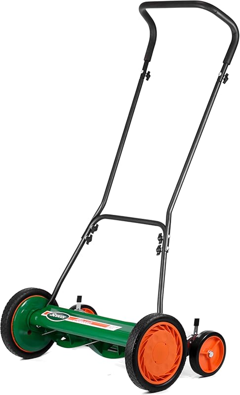 Scotts 20-Inch 5-Blade Classic Push Reel Lawn Mower for Efficient Yard