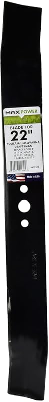 Maxpower 331731B Mulching Blade for 22 Inch Cut Poulan/Husqvarna/Craft