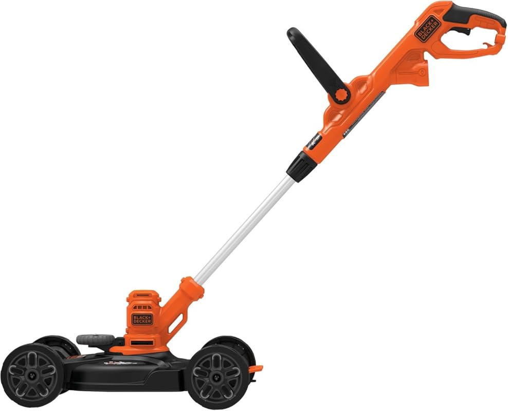 BLACK+DECKER Electric Lawn Mower, Weed Eater and Edger 3-in