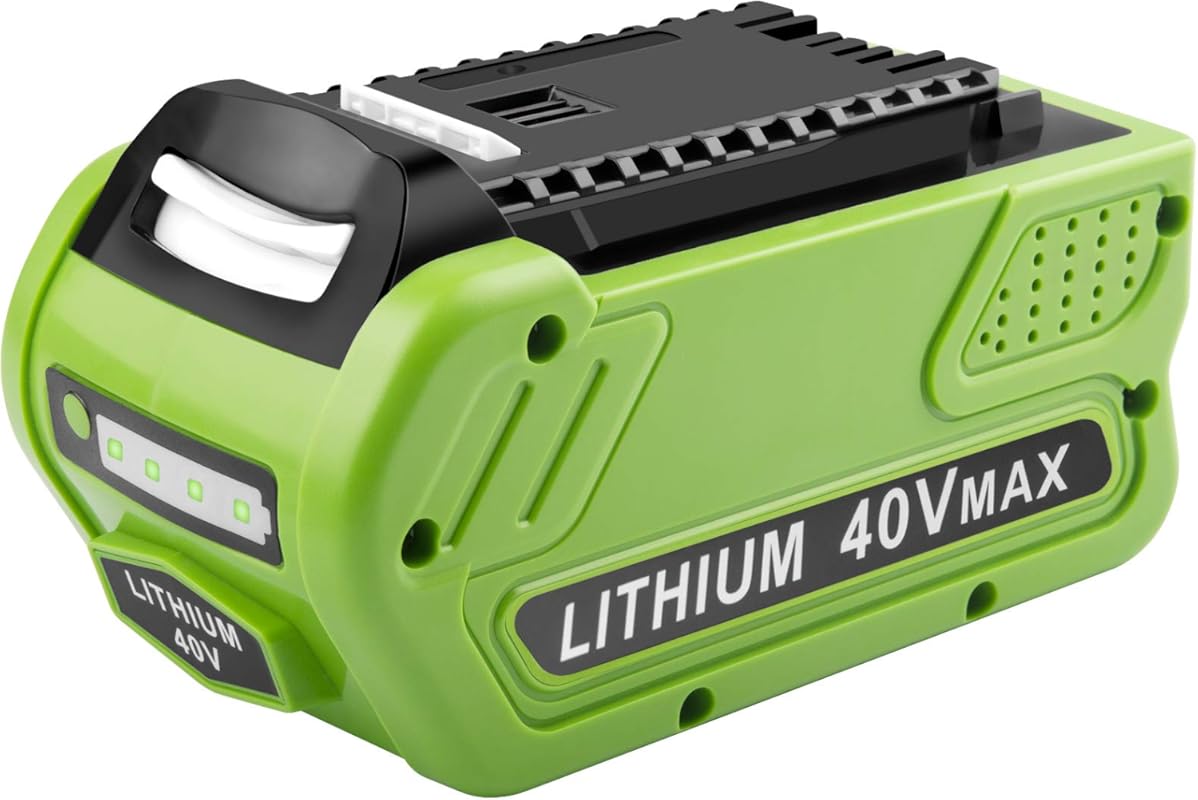 Futurebatt Inc  Upgraded 40V 6.0Ah Replacement Battery for GreenWorks 