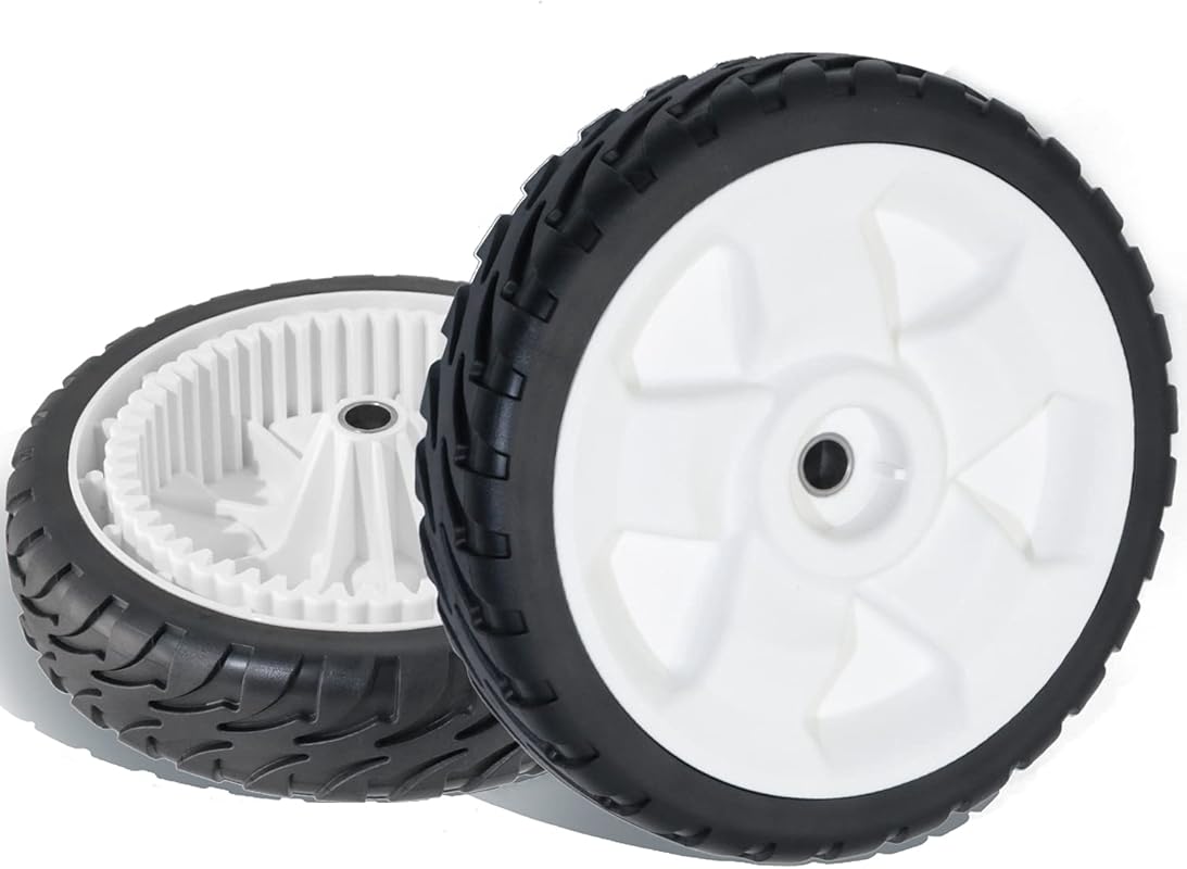 CheeMuii 8-Inch Front Drive Wheels for Toro and Stens Push Lawn Mowers