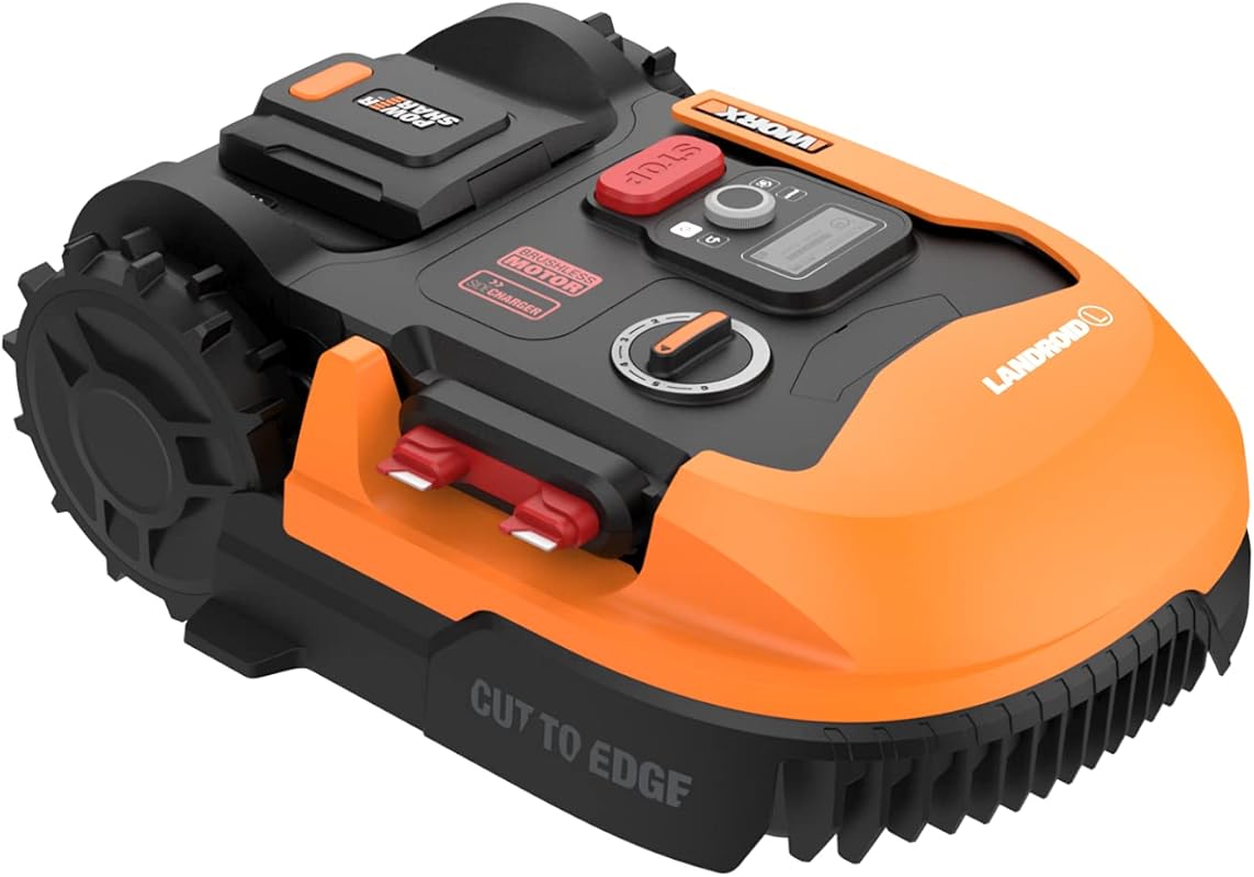 Top 5 Best Cordless Robotic Lawn Mowers for Effortless Mowing 6 Worx Landroid L Robotic Lawn Mower for 1/2 Acre with Power Share Batte
