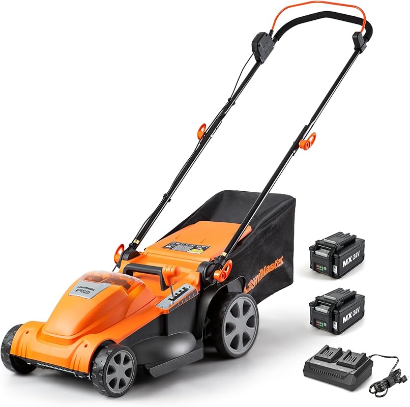 6 Best Cheap Self-Propelled Lawn Mowers for Effortless Mowing 4 LawnMaster CLMF4817E 48V MAX* Brushless Mower with 2X24V MAX* 4.0Ah Ba