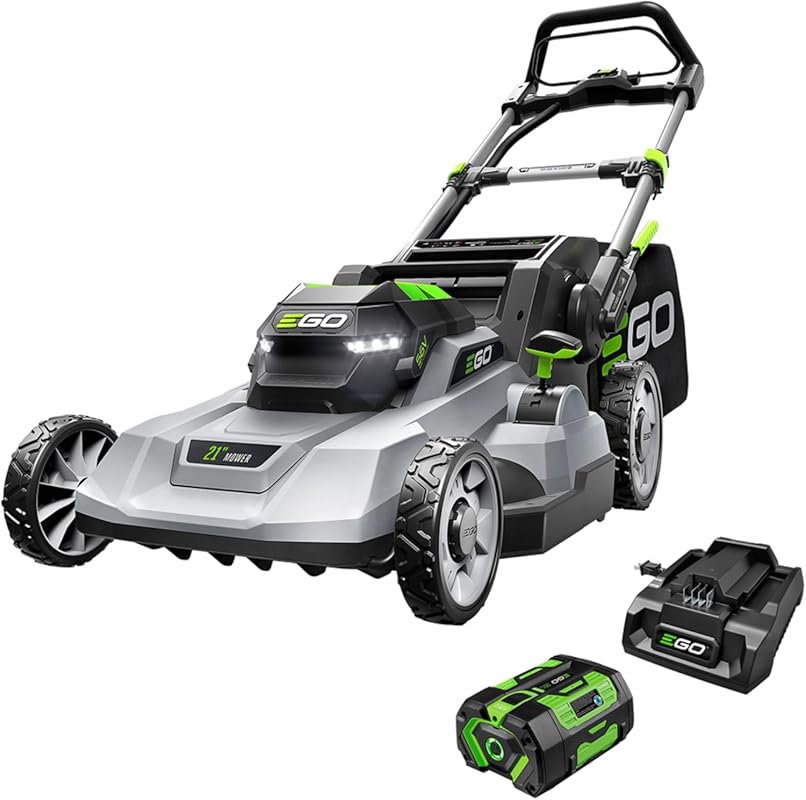 5 Best Cheap Battery Powered Lawn Mowers 4 EGO POWER+ 56V Cordless Electric Lawn Mower with 6Ah Battery and Charg
