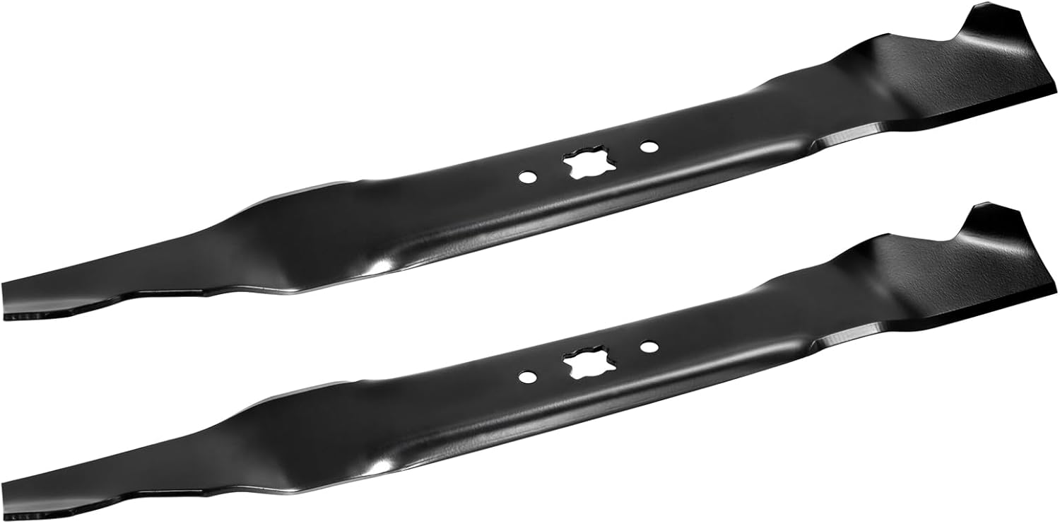 2-Pack 21-Inch Mulching Blades for MTD and Troy-Bilt Mowers (Replaces 