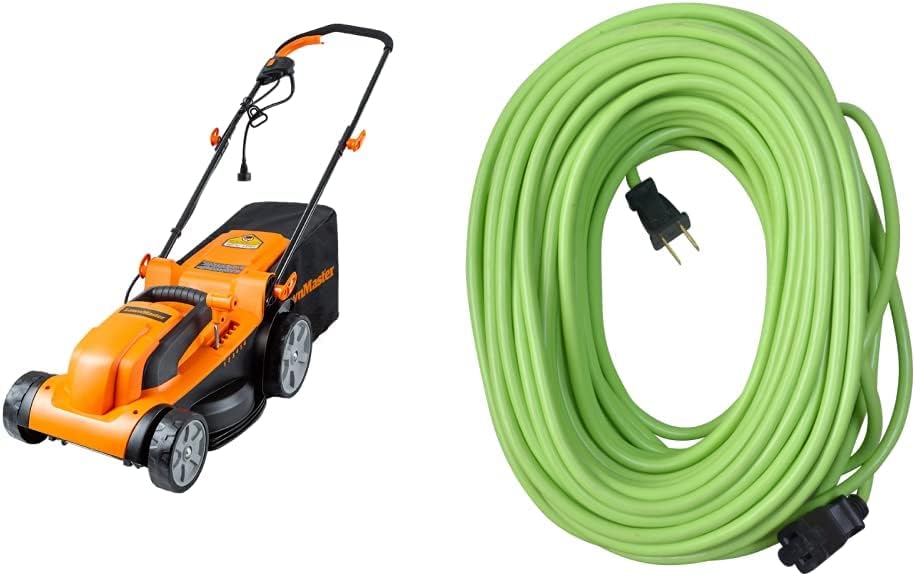 7 Best Corded Lawn Mowers for a Perfectly Manicured Yard 9 15-Inch Corded Lawn Mower with 11 Amp Motor and 120-Foot Extension Cor