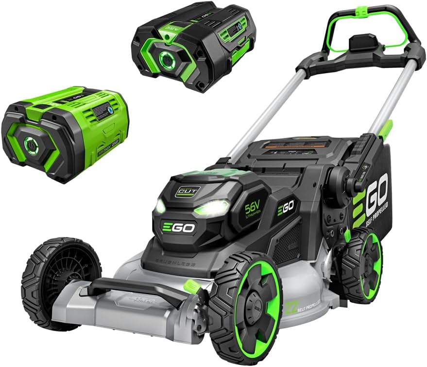 EGO Power+ 56V 22-inch Self-Propelled Cordless Lawn Mower with Aluminu
