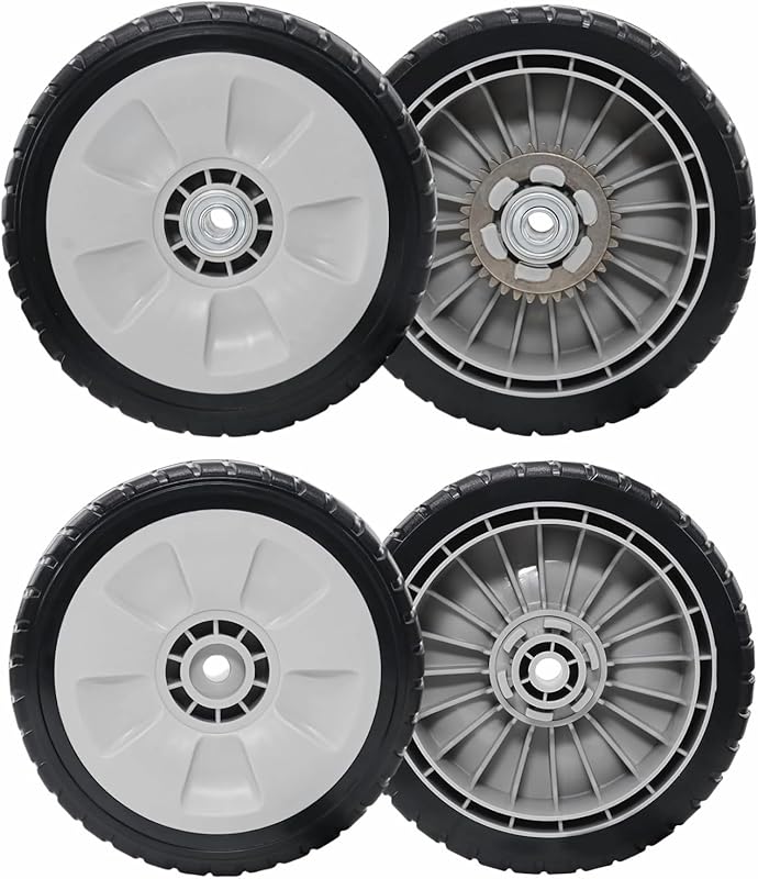 4-Pack Lawn Mower Drive Wheels for Honda HRR216, HRT216, and HRS216 Mo