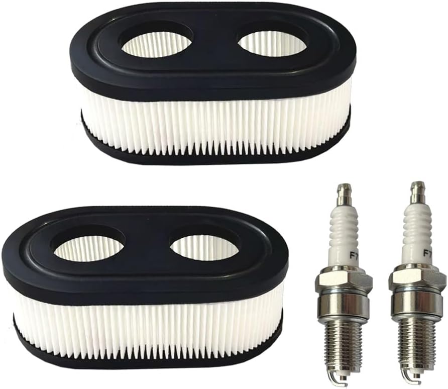 5 Best Briggs & Stratton Lawn Mowers for a Perfect Cut 4 Air Filter and Spark Plug Kit for Briggs & Stratton 550E and 500EX Eng