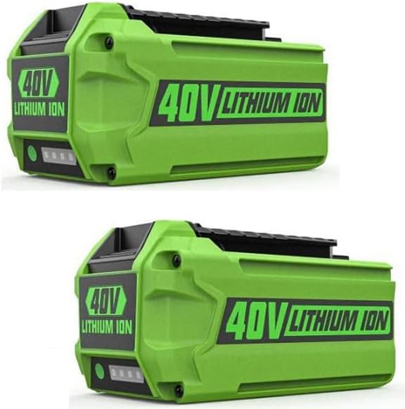 Battery Replacement for Greenworks 40V G-MAX 6.0Ah Li-ion Battery,Comp
