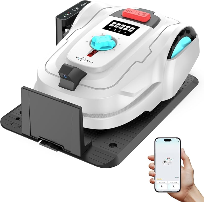 7 Best Drop and Go Robot Lawn Mowers for Effortless Mowing 5 M800Plus Cordless Robot Lawn Mower with GPS + Visual Navigation, Bow-S
